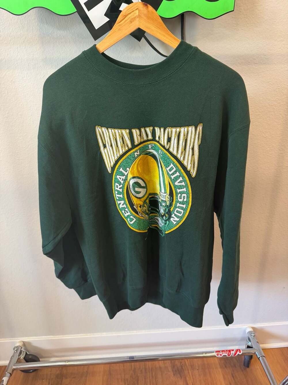 Vintage 1995 Pro Player Green Bay Packers Crewneck Sweatshirt